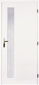 PORTA Dveře vnitřní VERTE BASIC lakované LIFT sklo činčila š. 80cm bílé levé PORTA Dveře vnitřní VERTE BASIC lakované LIFT sklo činčila š. 80cm bílé levé